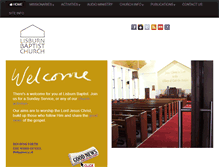Tablet Screenshot of lisburnbaptist.com
